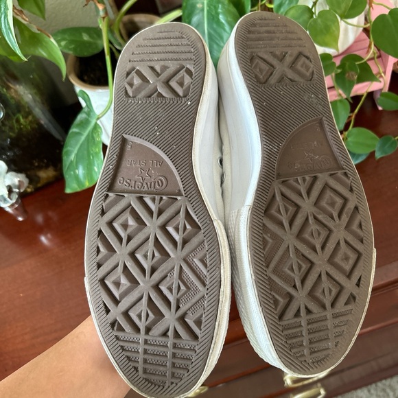 Converse platform White High-Top Sneakers - Picture 5 of 6